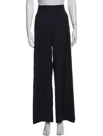 Pre-owned Me+em Striped Wide Leg Pants W/ Tags In Blue