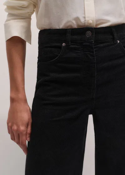 Me+em Super Flare Trouser Black Wash