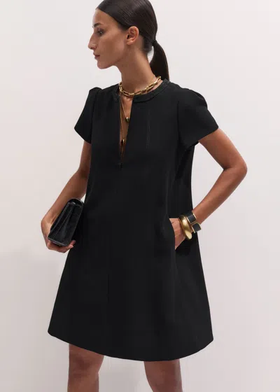 Me+em Swing Mini Dress Black