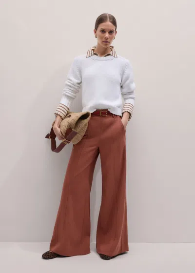 Me+em Tailored Wide Pant In Multi