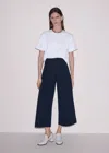Me+em Textured Crop Pant In Multi