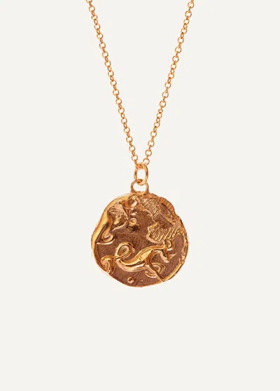 Me+em The Capricorn Necklace In Gold