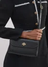 Me+em The Small Leather Pouch In Black