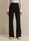 Me+em Travel Tailoring Kick Flare Pant In Black