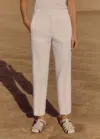 Me+em Tux Slim Crop Pant In Fresh White