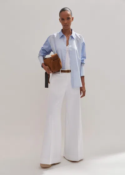 Me+em Tux Wide-leg Pant In Fresh White