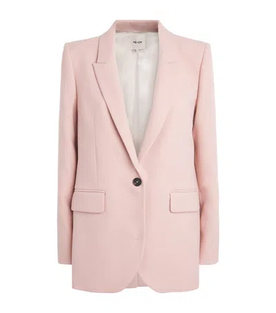 Me+em Twill Blazer In Pink
