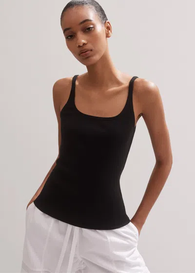 Me+em Ultimate Rib Cami In Black