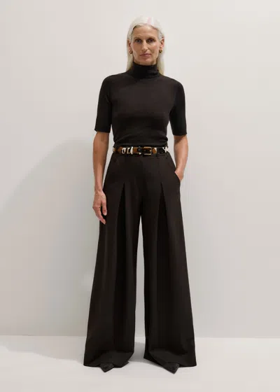 Me+em Ultra Wide-leg Pant In Brown