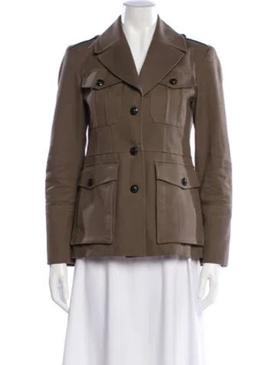 Pre-owned Me+em Utility Jacket In Green