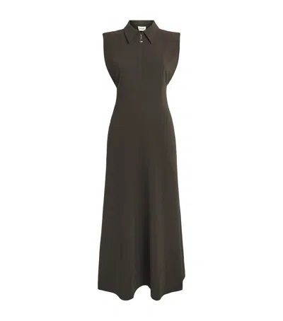 Me+em Utility Maxi Dress In Gray