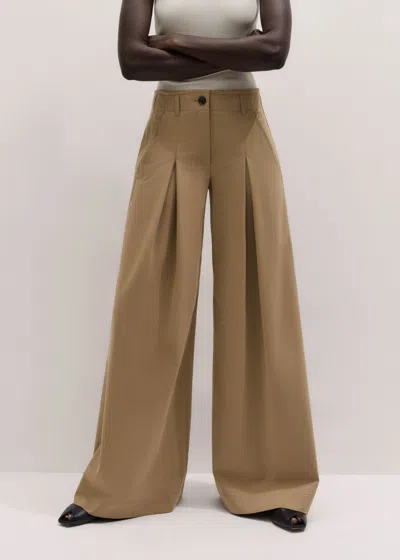 Me+em Very Wide-leg Pant In Brown