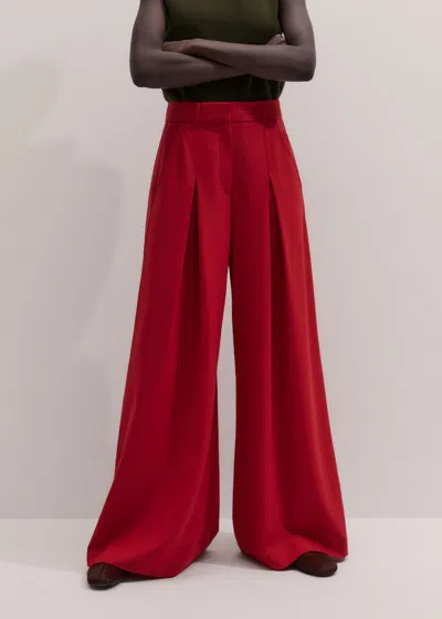 Me+em Very Wide-leg Pant In Red