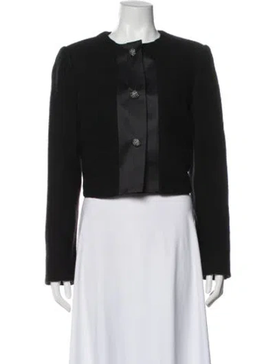 Pre-owned Me+em Virgin Wool Jacket In Black