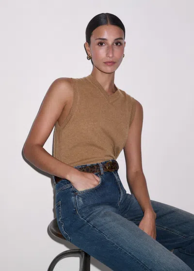 Me+em V-neck Relaxed Knit Tank
