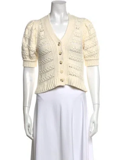 Pre-owned Me+em V-neck Sweater In Neutral