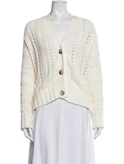 Pre-owned Me+em V-neck Sweater In Neutrals