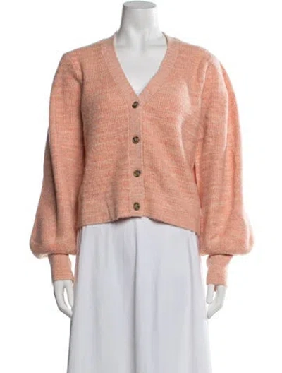 Pre-owned Me+em V-neck Sweater In Orange