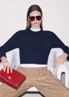 Me+em Weekend Sweater In Blue