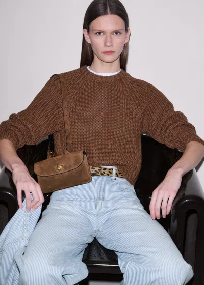 Me+em Weekend Sweater In Brown