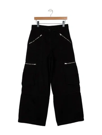Pre-owned Me+em Wide Leg Pants In Black
