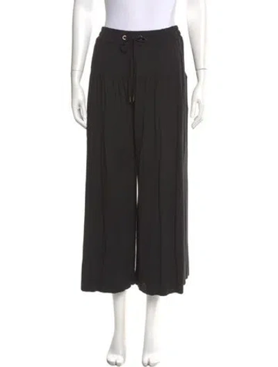 Pre-owned Me+em Wide Leg Pants In Black