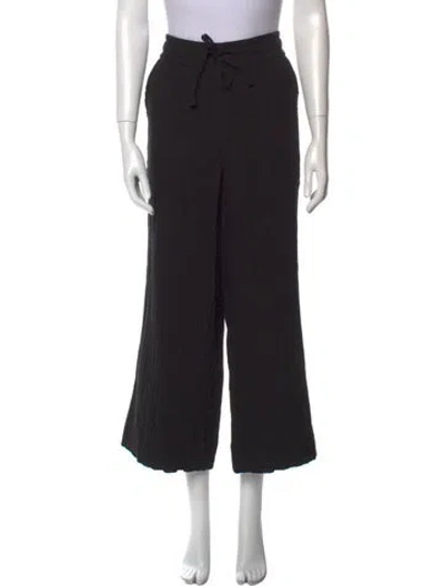 Pre-owned Me+em Wide Leg Pants In Black