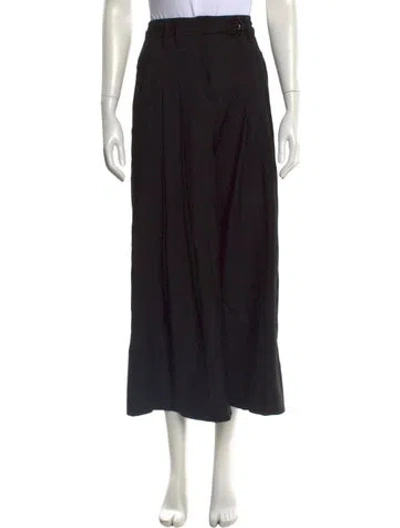 Pre-owned Me+em Wide Leg Pants In Black