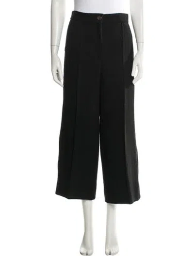 Pre-owned Me+em Wide Leg Pants In Black