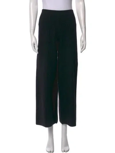 Pre-owned Me+em Wide Leg Pants In Black