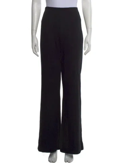 Pre-owned Me+em Wide Leg Pants In Black