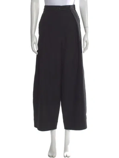 Pre-owned Me+em Wide Leg Pants In Black