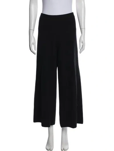 Pre-owned Me+em Wide Leg Pants In Black