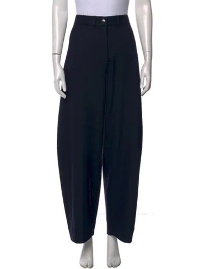 Pre-owned Me+em Wide Leg Pants In Black