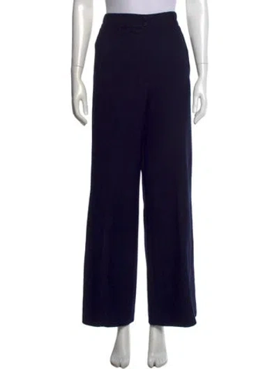 Pre-owned Me+em Wide Leg Pants In Black