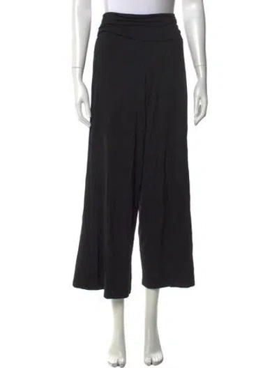 Pre-owned Me+em Wide Leg Pants In Black