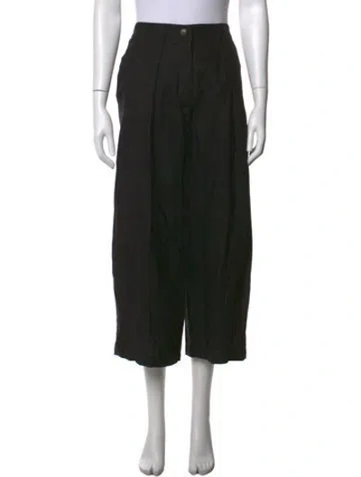 Pre-owned Me+em Wide Leg Pants In Black