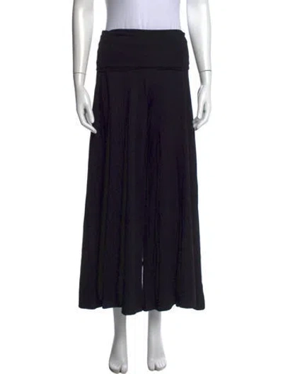 Pre-owned Me+em Wide Leg Pants In Black