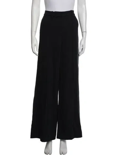Pre-owned Me+em Wide Leg Pants In Black