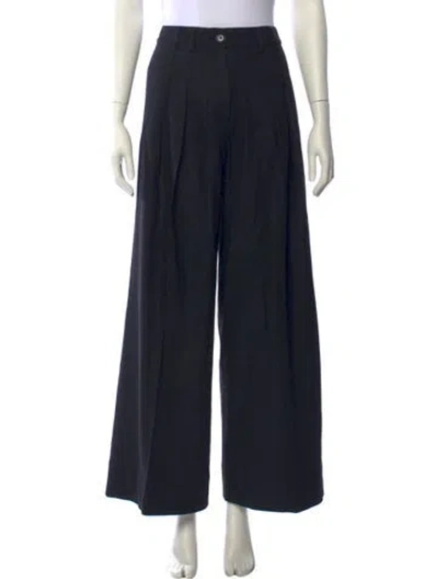 Pre-owned Me+em Wide Leg Pants In Blue