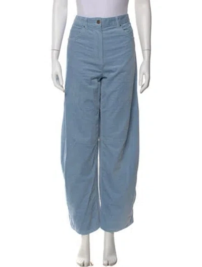 Pre-owned Me+em Wide Leg Pants In Blue