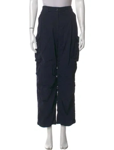 Pre-owned Me+em Wide Leg Pants In Blue