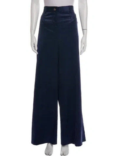 Pre-owned Me+em Wide Leg Pants In Blue