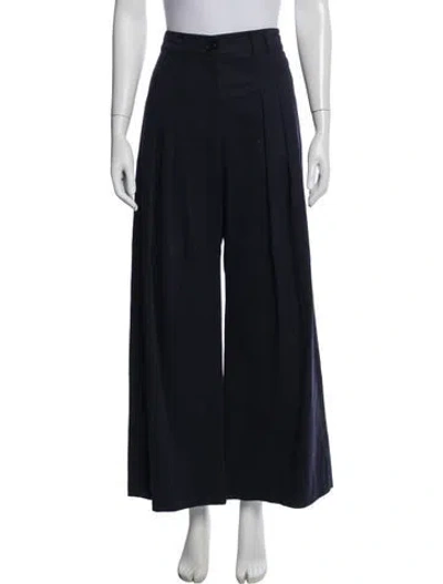 Pre-owned Me+em Wide Leg Pants In Blue