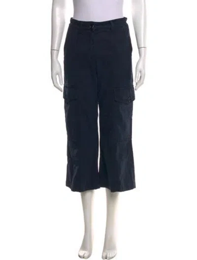 Pre-owned Me+em Wide Leg Pants In Blue