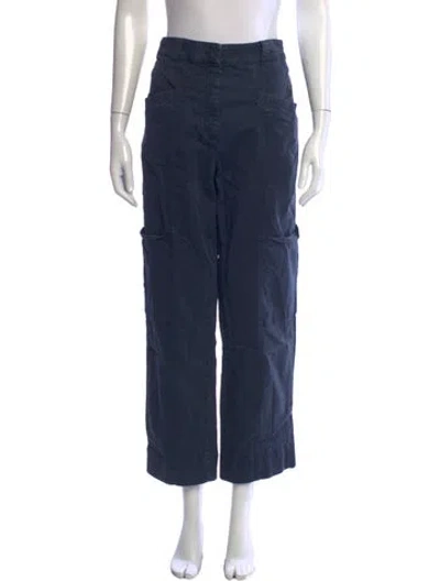 Pre-owned Me+em Wide Leg Pants In Blue