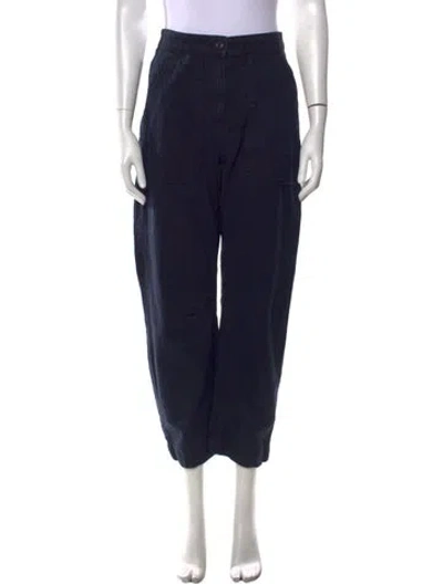 Pre-owned Me+em Wide Leg Pants In Blue