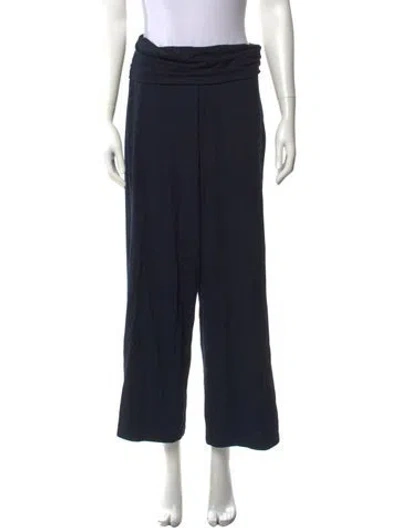 Pre-owned Me+em Wide Leg Pants In Blue