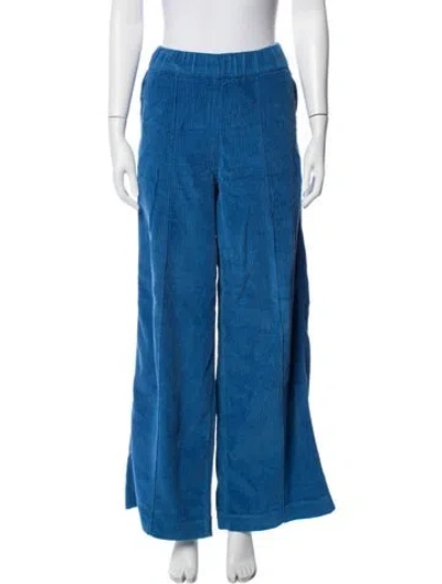 Pre-owned Me+em Wide Leg Pants In Blue