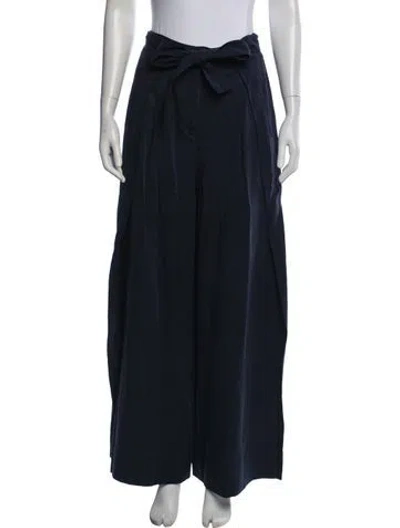 Pre-owned Me+em Wide Leg Pants In Blue